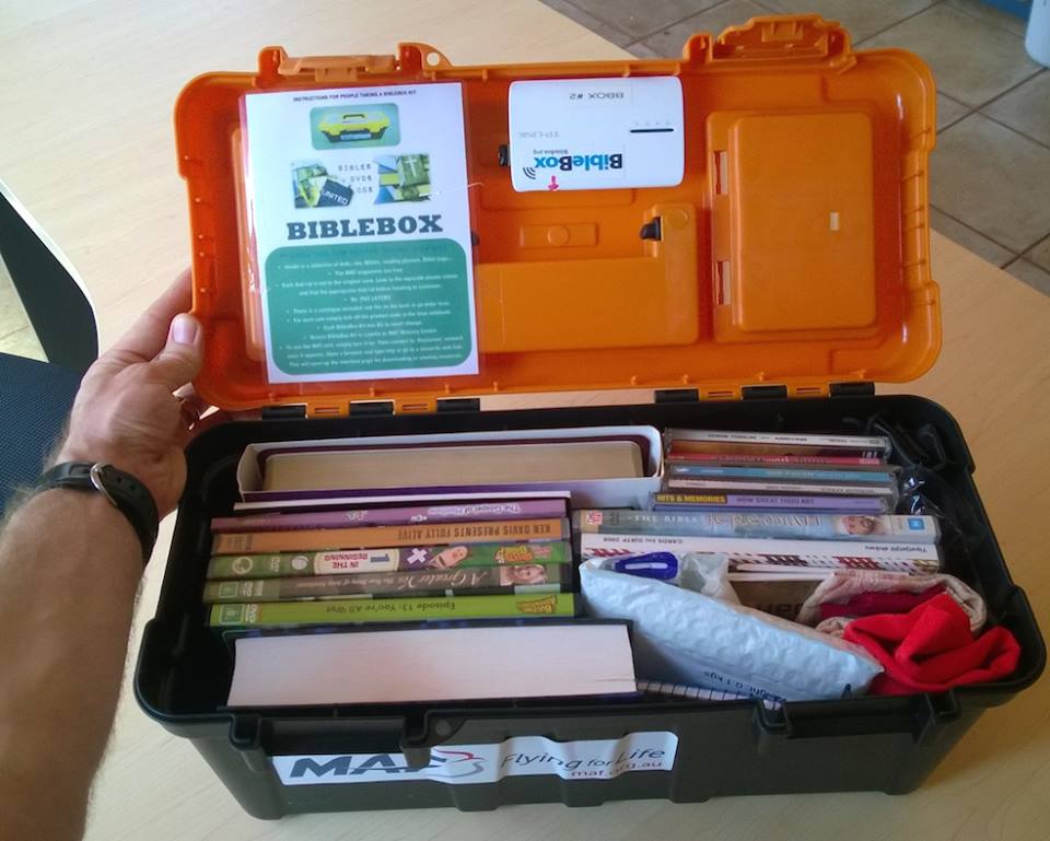 MAF Bible kit - with BibleBox wifi Bible